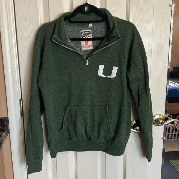 Univ of Miami Sweatshirt size M - Picture 1 of 2